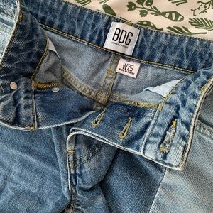 BDG Low Rise Jean Shorts from Urban Outfitters